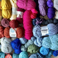 Yarn And Punch Needle For Sale.  Swipe For Detailed Photos 