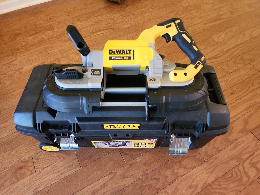 Dewalt Bandsaw XR + Rolling Tool Box