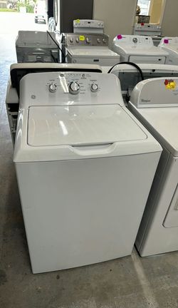 GE Top Load Washer White - High Efficiency Quiet Operation