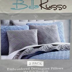 Gray Decorative Pillows 
