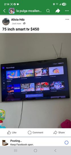 75 inch smart tv