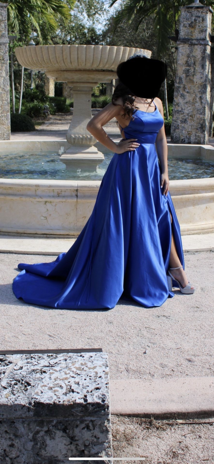 Royal Blue Dress 