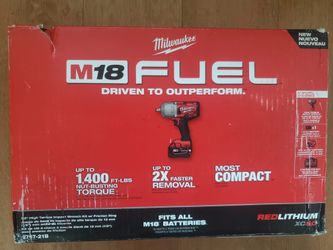 Milwaukee 1/2 High Torque Impact Wrench                                                      Precio Fijo No Negociable 
