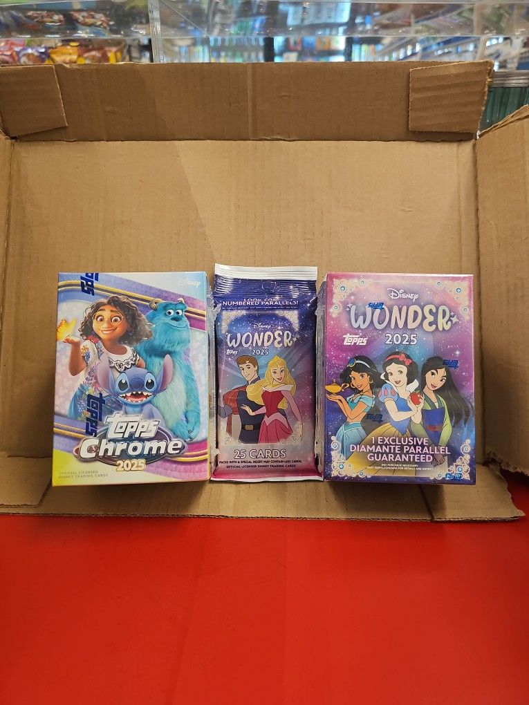 Topps Crome + Topps Wonder Bundle 2025 New