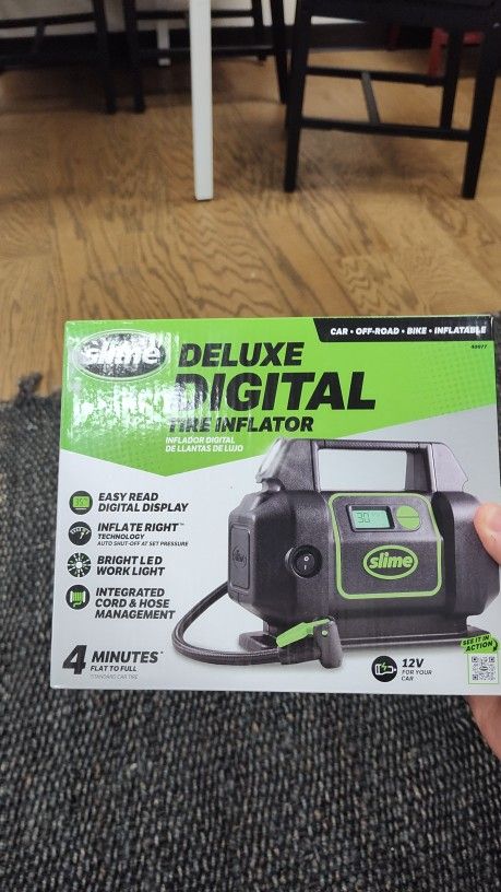 Slime Deluxe Digital Tire Inflator