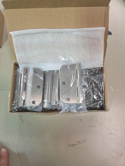 Door hinges 3.5x3.5 x 31/2 in - 18 pack- $35