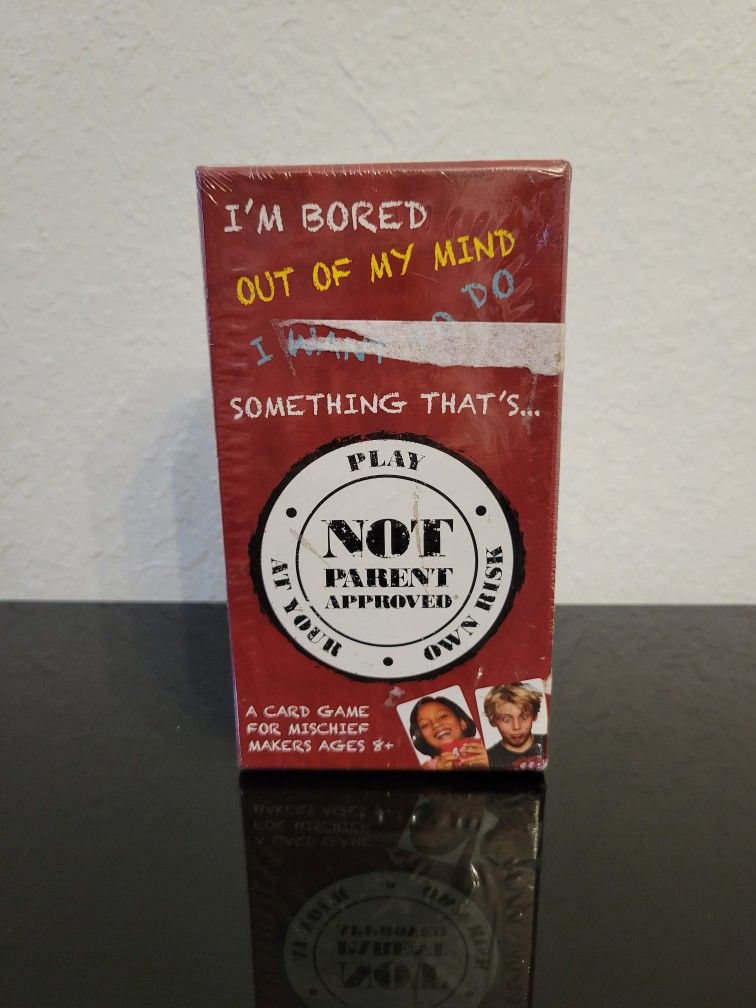 Not Parent Approved: A Fun Card Game and Gift for Kids 8-12