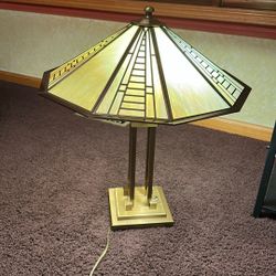 Tiffany Lamp brass base, gorgeous