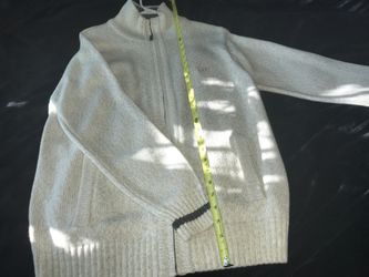 Jeep sweater cardigan men XL beige