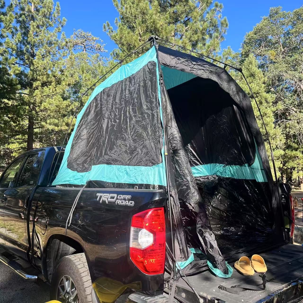 New In Box Universal Truck Bed Pop Up Camping Sleeping Summer Or Winter Tent