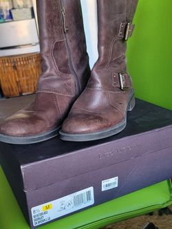 Enzo Weathered Moto Boots 