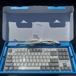 DURGOD Taurus K320 TKL Mechanical Gaming Keyboard - 87 Keys - Double Shot PBT - NKRO - USB Type C
