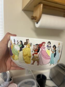 Disney Princess Tupperware Bowl With Lid