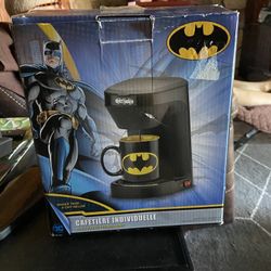 Nib Batman Coffee Pot Single Serve Coffee Maker