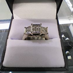 10k Diamond Ring