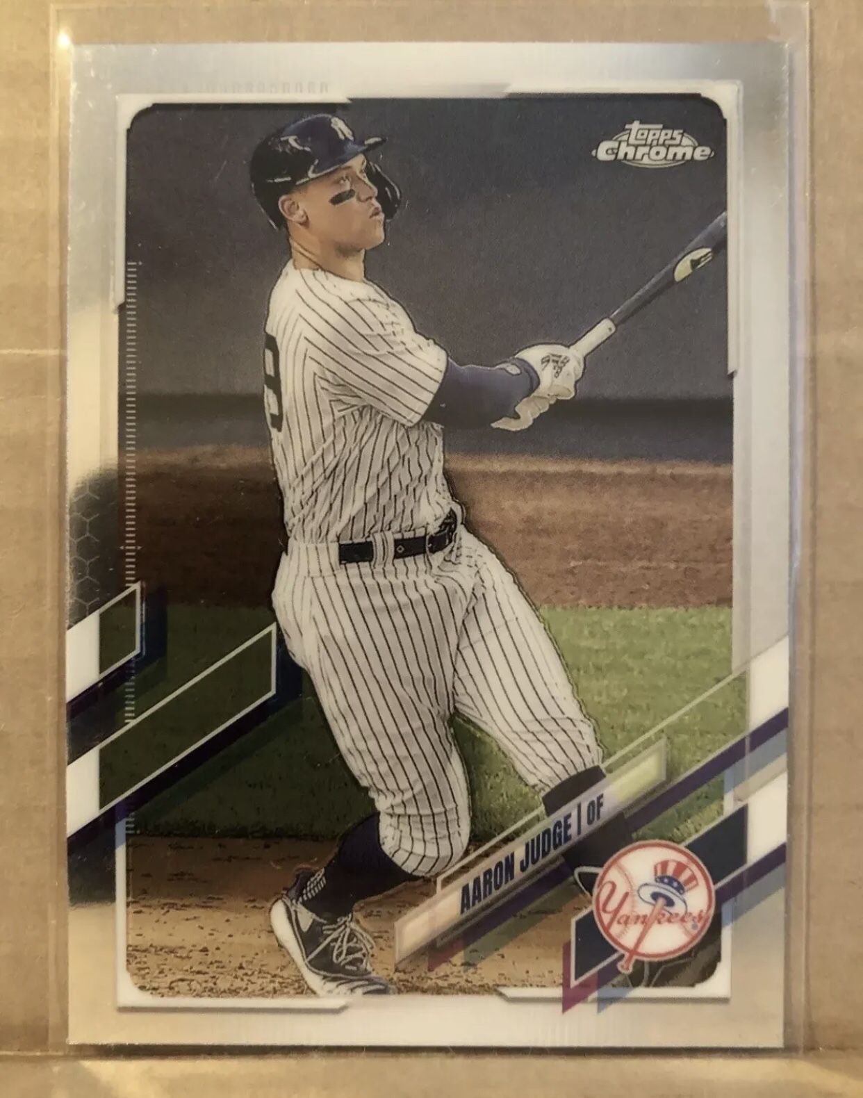 2021 Topps Chrome Aaron Judge Base Card #99 New York Yankees MINT!🔥