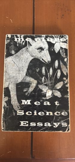 Meat Science Essays by Michael McClure beat poetry