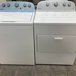Whirlpool Washer And Electric Dryer Set 