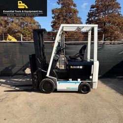 2018 Unicarriers BXC50N 5,000 lbs 3-Stage Cushion Electric Forklift 36V- 8400 Hr