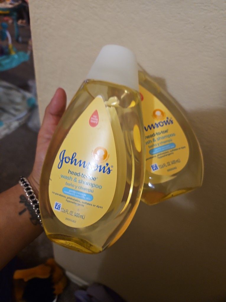 Brand New Johnsons Baby Body Wash & Shampoo