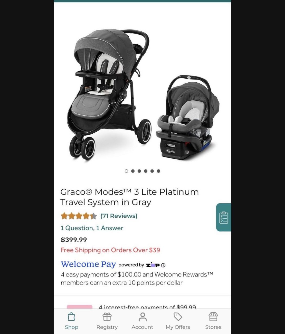 Graco stroller