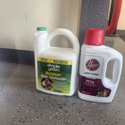 Hoover Pet Carpet Cleaner Solution, 64 oz., Tropical Breeze Scent, Deep Cleaning Carpet Shampoo Solution, Eliminates Urine Stains and Odors, Pair with