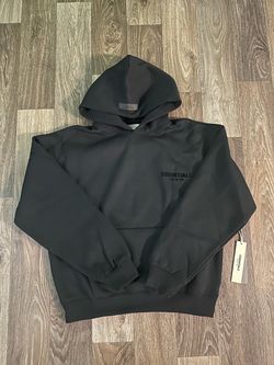Black Essentials hoodie