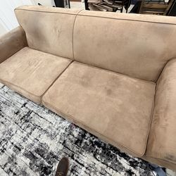 Light brown couch (FREE DELIVERY)