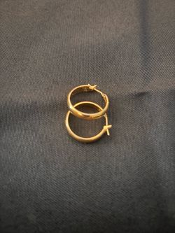 Gold Filled  Hoop Earrings