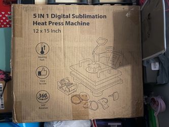 Heat press machine