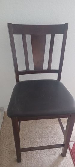 High leather chair I have 4 chairs
