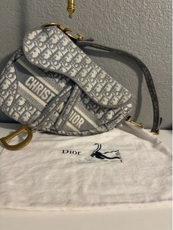 Pre owned Dior saddle bag