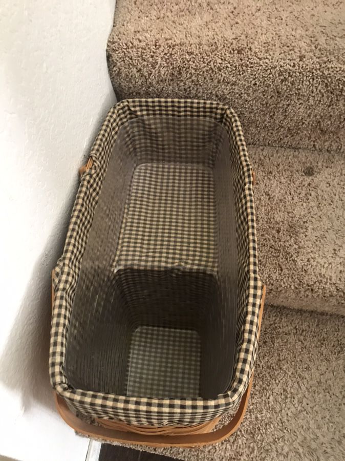 Longaberger step basket