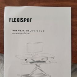 New 35" Mahoney FLEXISPOT COMPUTER RISER 