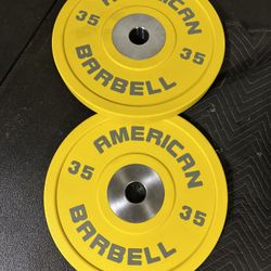 American Barbell Urethane Plates 35lbs