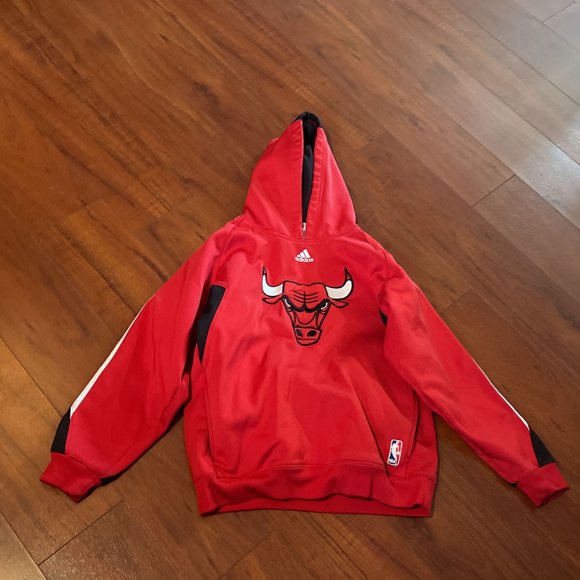 Boy’s Red Chicago Adidas Hoodie