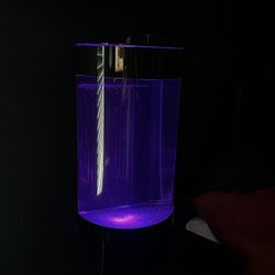 Jellyfish Art Aquarium Tank Cylinder 5
