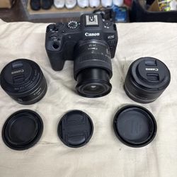 Canon EOS R8  with RF 24-50mm Lens & 50mm & 16mm No Charger