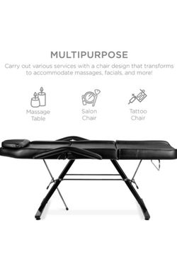 Adjustable Leather Chair/Bed