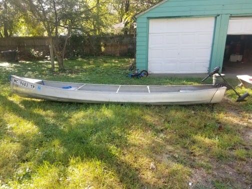 16ft browning aerocraft canoe