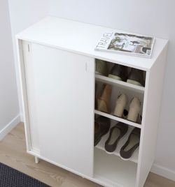 IKEA MACKAPÄR Shoe Storage Cabinet – White