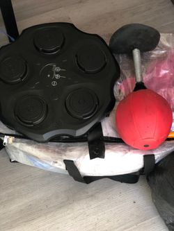 Rechargeable music boxing machine