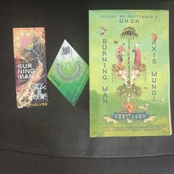 Selling 1x 2026 Burning Man Ticket and 1x Vehicle Pass at cost