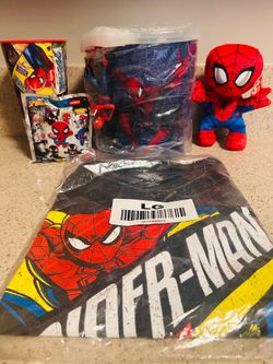 Spider-Man brand new day Popcorn Bucket,Cup,T-shirt
