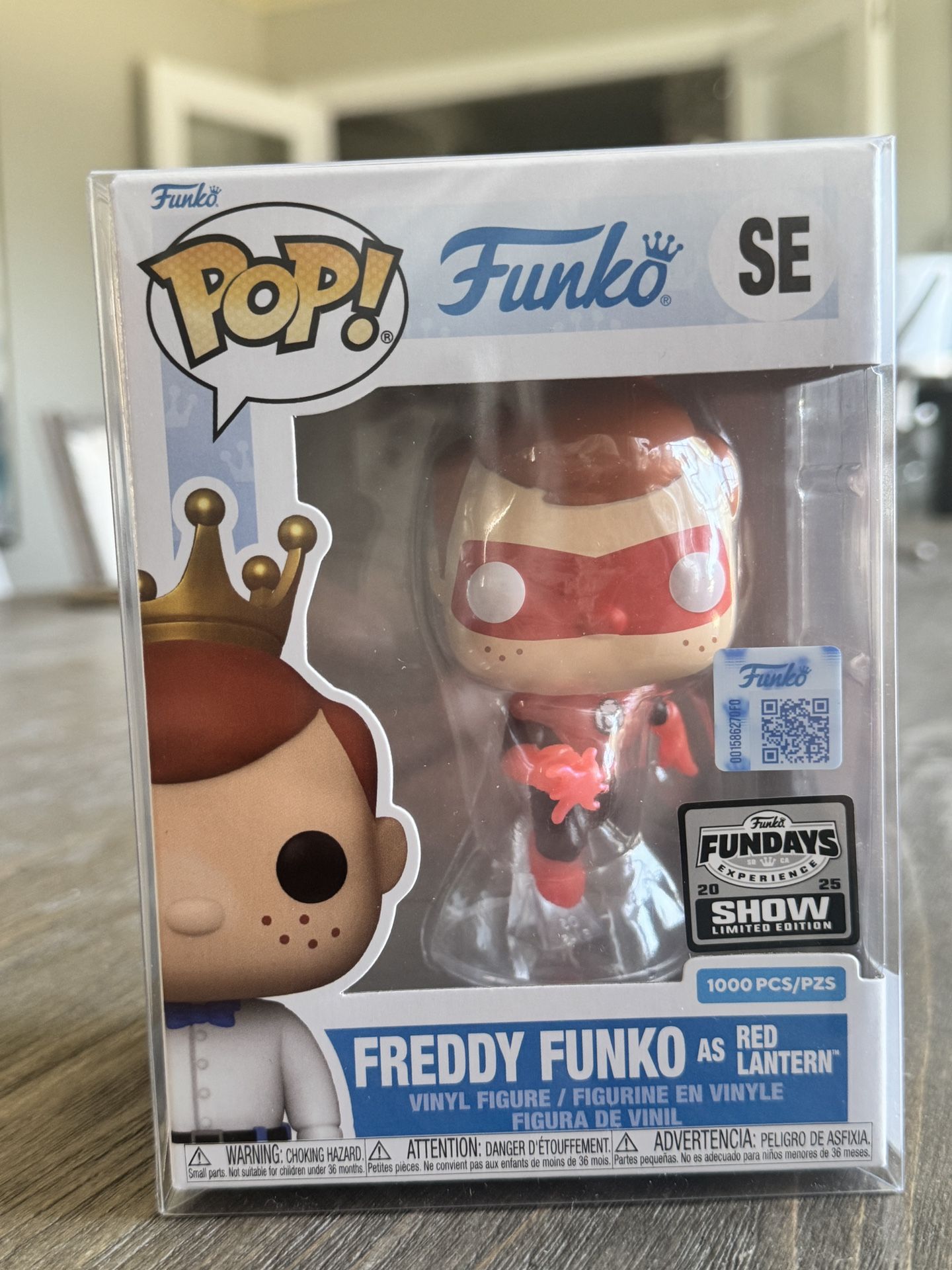 Freddy Funko Fundays Freddy As Red Lantern Show Edition