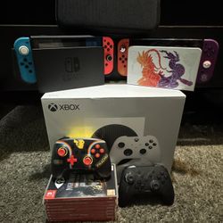 Switch Oled, Switch, And Brand New Xbox Series S 1tb