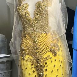 One Of A Kind Custom Prom Gown