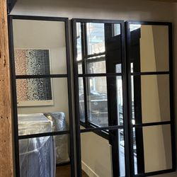 Set Of Three Pottery Barn Mirrors