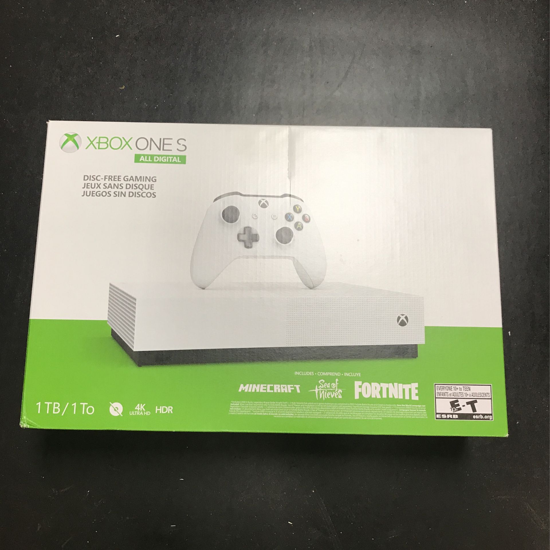 Microsoft 1681 XBOX One S Digital Edition Home Game Console Egg