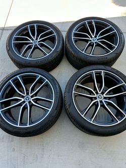 Mercedes Benz Wheels 2020-2025 GLS 450/ GLS 580 AMG LINE 23IN WHEELS AND TIRES